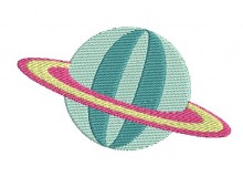 Stickdatei - Planet 1